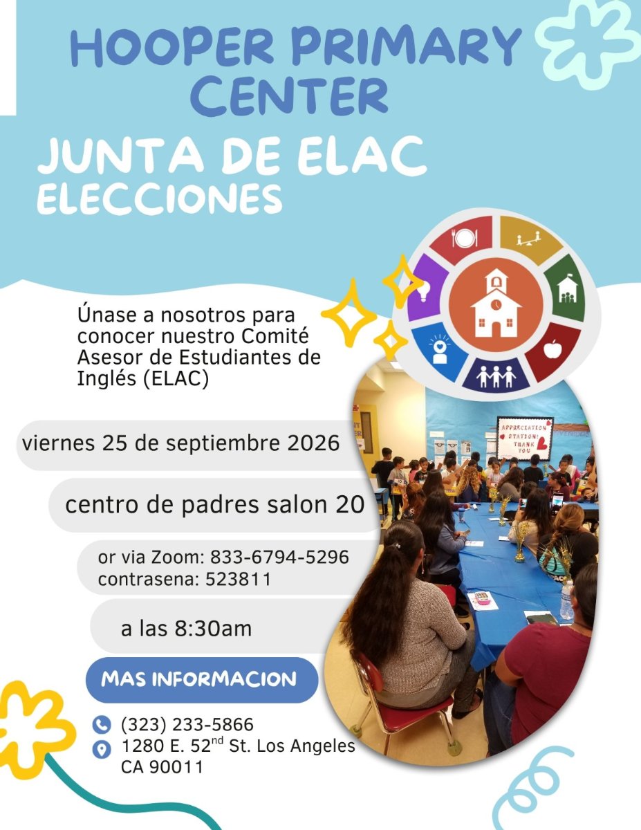 ELAC flyer